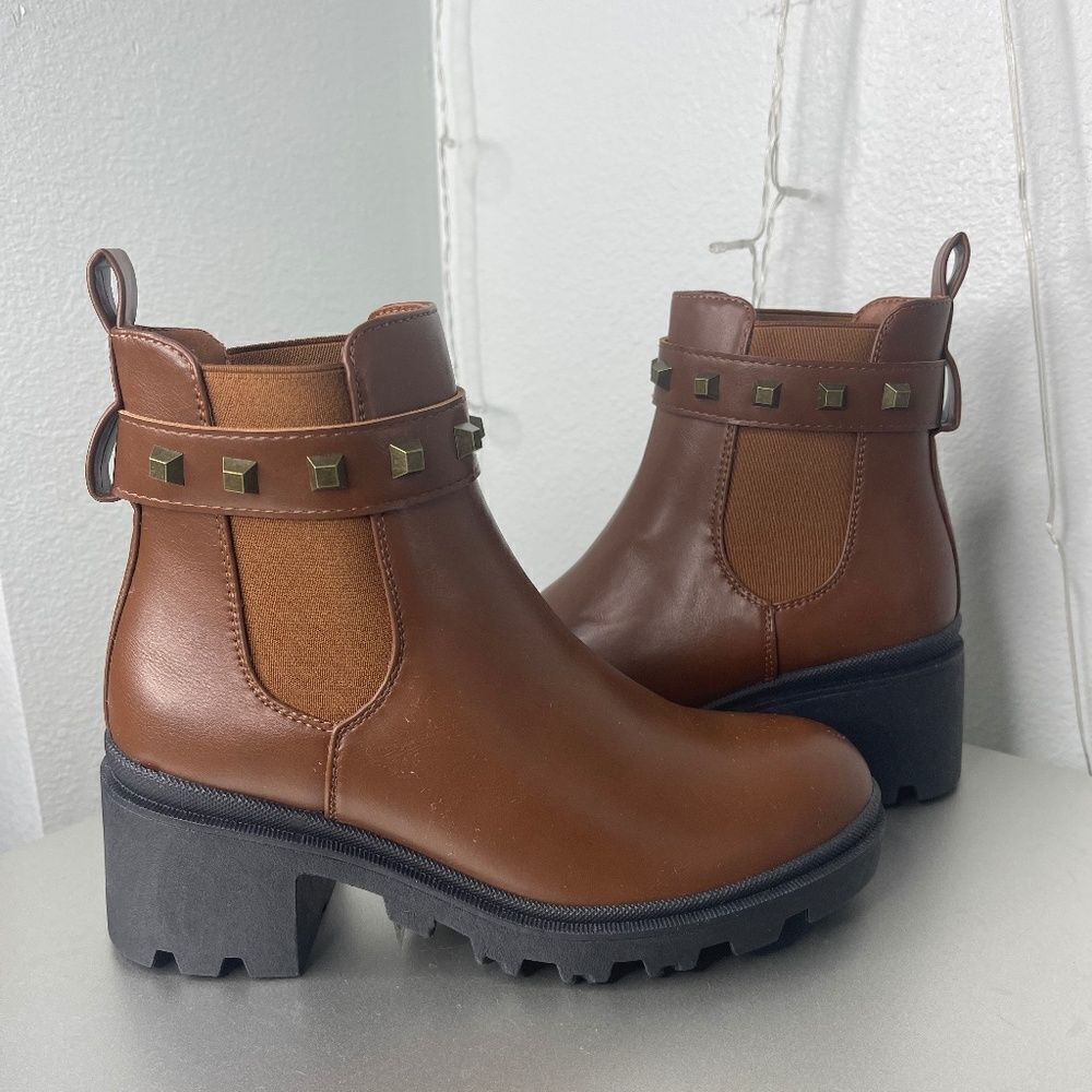 Forever Brown Ankle Boots 